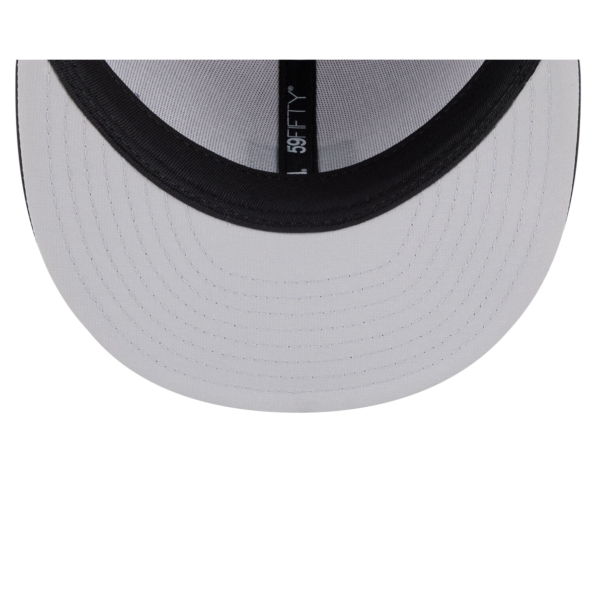 Houston Astros 2026 Clubhouse Black & White 59FIFTY Fitted Hat